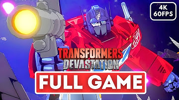TRANSFORMERS DEVASTATION Gameplay Walkthrough FULL GAME (4K 60FPS) No Commentary