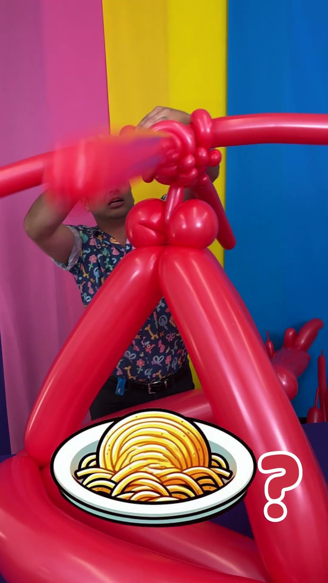Helicopter 60 Second Balloon Challenge! ?? #morphle #balloon #challenge #shorts