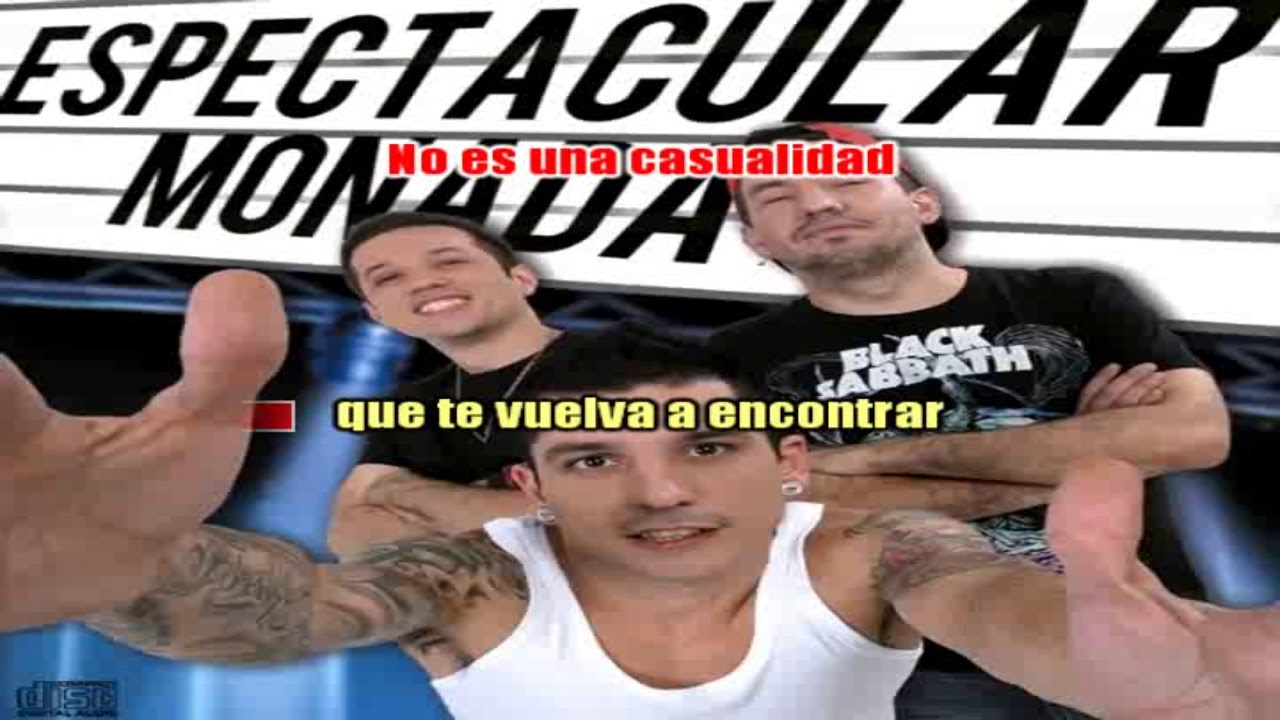 Karaoke Casualidad La Monada YouTube