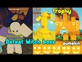 Defeat Grand High Witch Boss! New Mobs & Pumpkin Seeds! - Islands Roblox