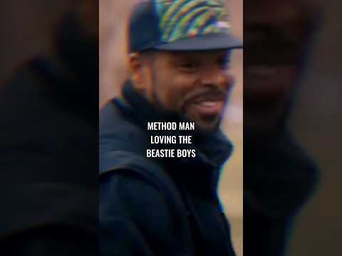 Method Man giving the Beastie Boys their flowers