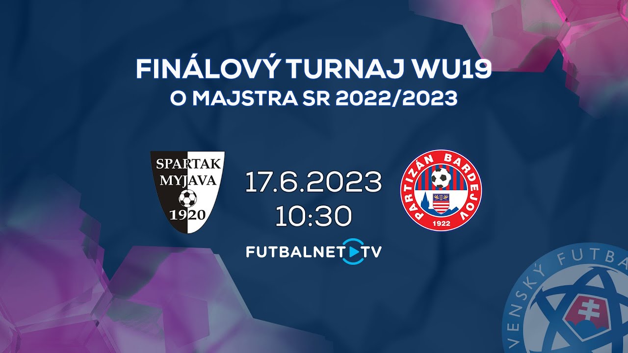 Finálový turnaj WU19 o majstra SR 2022/2023: Spartak Myjava - Partizán Bardejov BŠK