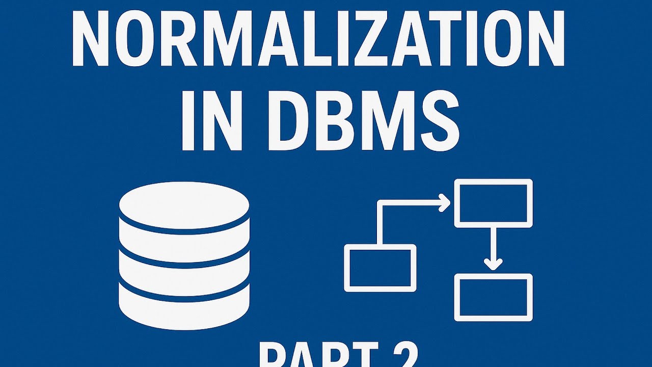Normalization 2nd part - YouTube