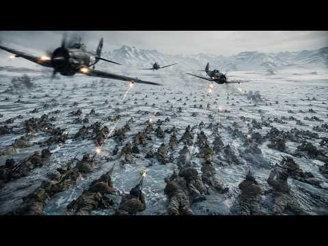 Video U.S. Warplane Fires on Frozen Corpses—100 Soldiers Suddenly Rise and Blast It Out of the Sky!