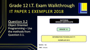 Information Technology Grade 12 Exempler 2018 Paper 1 Questions 3.2