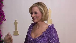 Actress Marlee Matlin talks about what she's looking forward to on Oscars red carpet