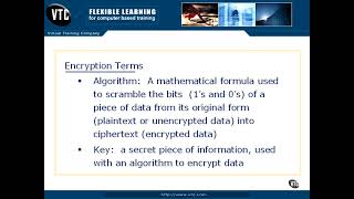 VTC - Understanding Encryption 02.Data Encryption Basics 04 Encryption Terms