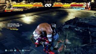 Tekken 7 King's Reverse Arm Slam Combo
