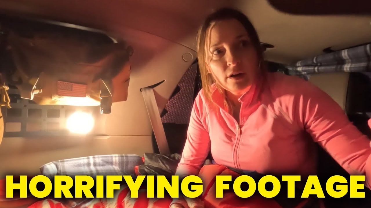 Она отправилась в поход, и то, что засняла камера, вас ужаснет