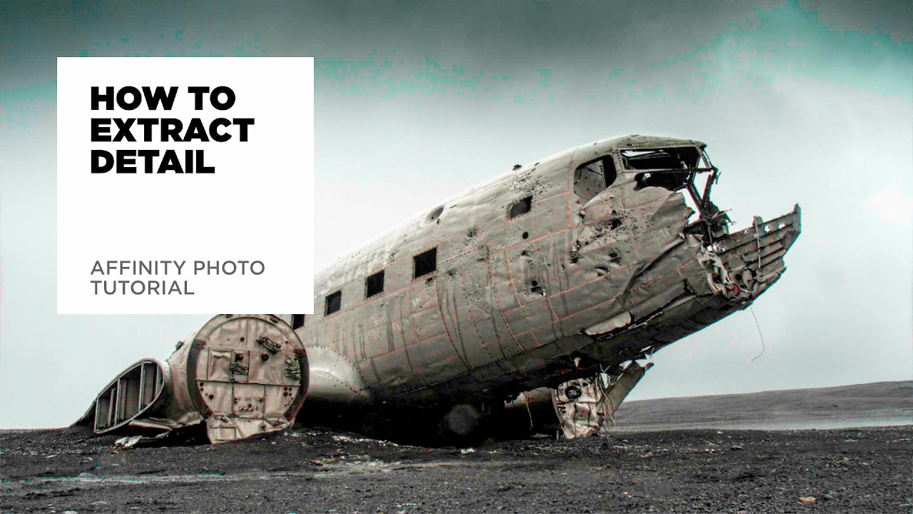 How to Extract Detail | Affinity Photo Tutorial