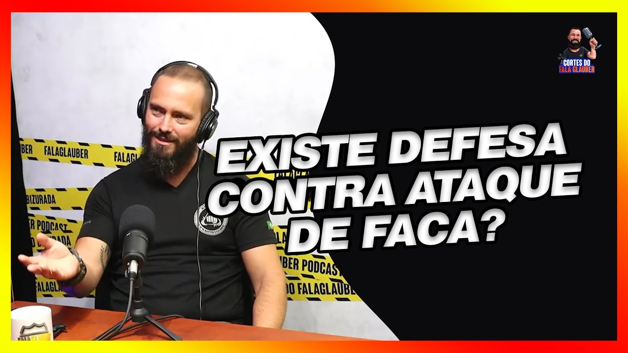 MESTRE Fala O Que Fazer No COMBATE COM FACA! Fala Glauber Podcast