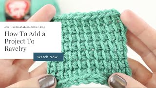 How to add a project to Ravelry