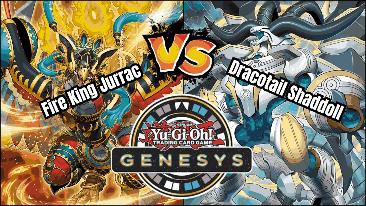 Fire King Jurrac vs Dracotail - Genesys Format 0 to Hero