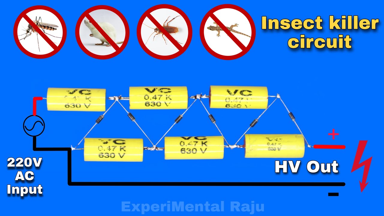How to make automatic mosquito killer machine at home | Insect killer ...