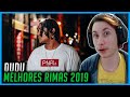 REACT AS INCRÍVEIS RIMAS DO DUDU em 2019! (LEGENDADO) (RCHD)