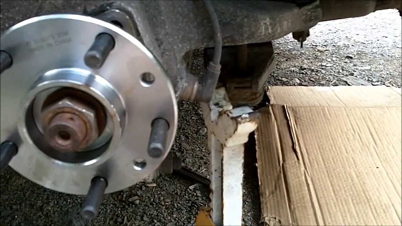 REAR HUB BEARING REPLACEMENT C4 CORVETTE YouTube