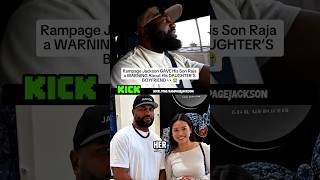 Rampage Jackson GAVE His Son Raja a WARNING About His DAUGHTER'S BOYFRIEND #rampagejackson #rampage