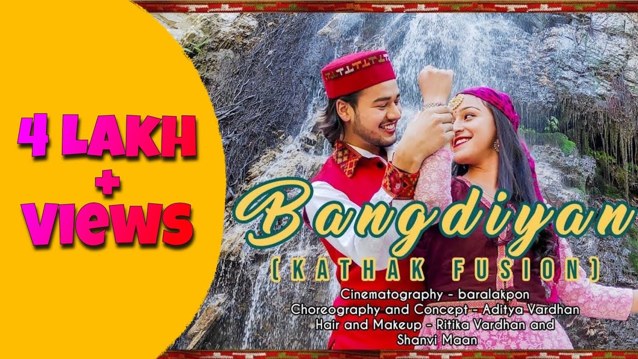 Bangdiyan Kathak Fusion  Kangri Folk Song  Sunil Mastie  English Subtitles  Aditya Vardhan