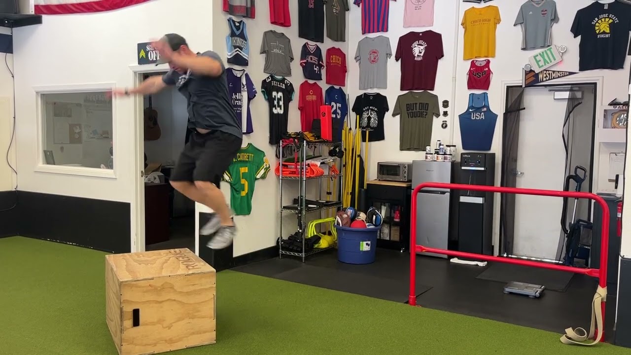 Approach (Penultimate Step) Box Jump