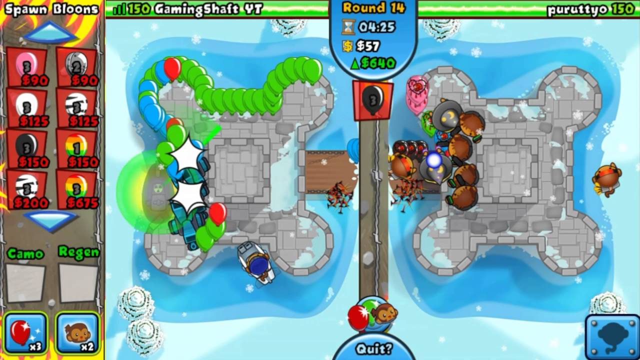 Bloons TD Battles - Moab Pit Classic Rules 😉.