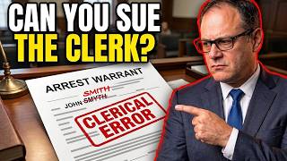 Arrested Because of a Typo: Can You Sue the Clerk They Put Guns on a Father and Daughter over Typo