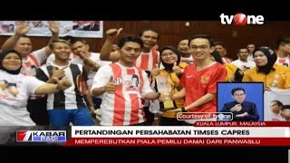 Download lagu SERU!! Perebutan Piala Pemilu Damai 2019 Antara Timses Capres Kedua Kubu