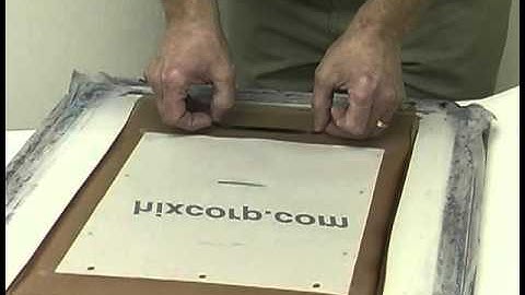 Screen Prep and Exposure Step 3 - Registration and Step 4 - Exposure Halux1200