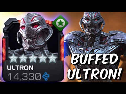 FROM NOODLE TO GOD OF DESTRUCTION! – BUFFED ULTRON IMPRESSES! – Marvel Contest of Champions