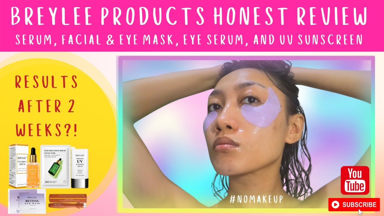 BREYLEE HONEST REVIEW AFTER 2 WEEKS: SERUM, FACE & EYE MASK, AND UV SUNSCREEN - IS IT GOOD OR BAD?!