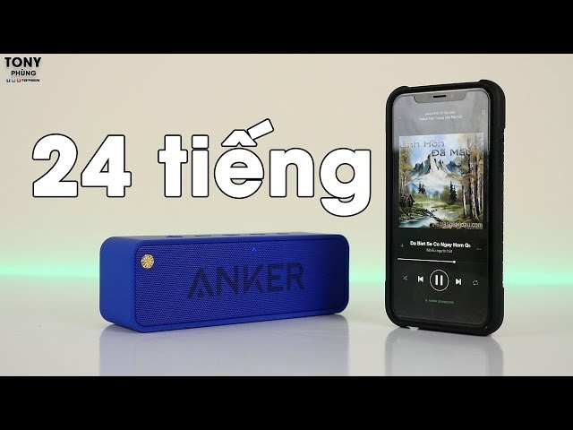 Loa Bluetooth hót liên tục tới 24 tiếng - Anker SoundCore