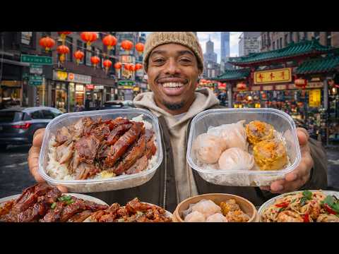 $100 Chinatown New York City Street Food Challenge!