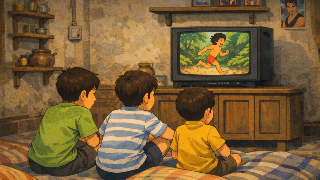 Best Memory of 90's 😊! Mobile से पहले का भारत!!! 90's Era!!! Ghibli Animation...