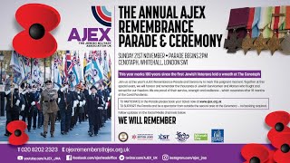 AJEX Remembrance Parade & Ceremony
