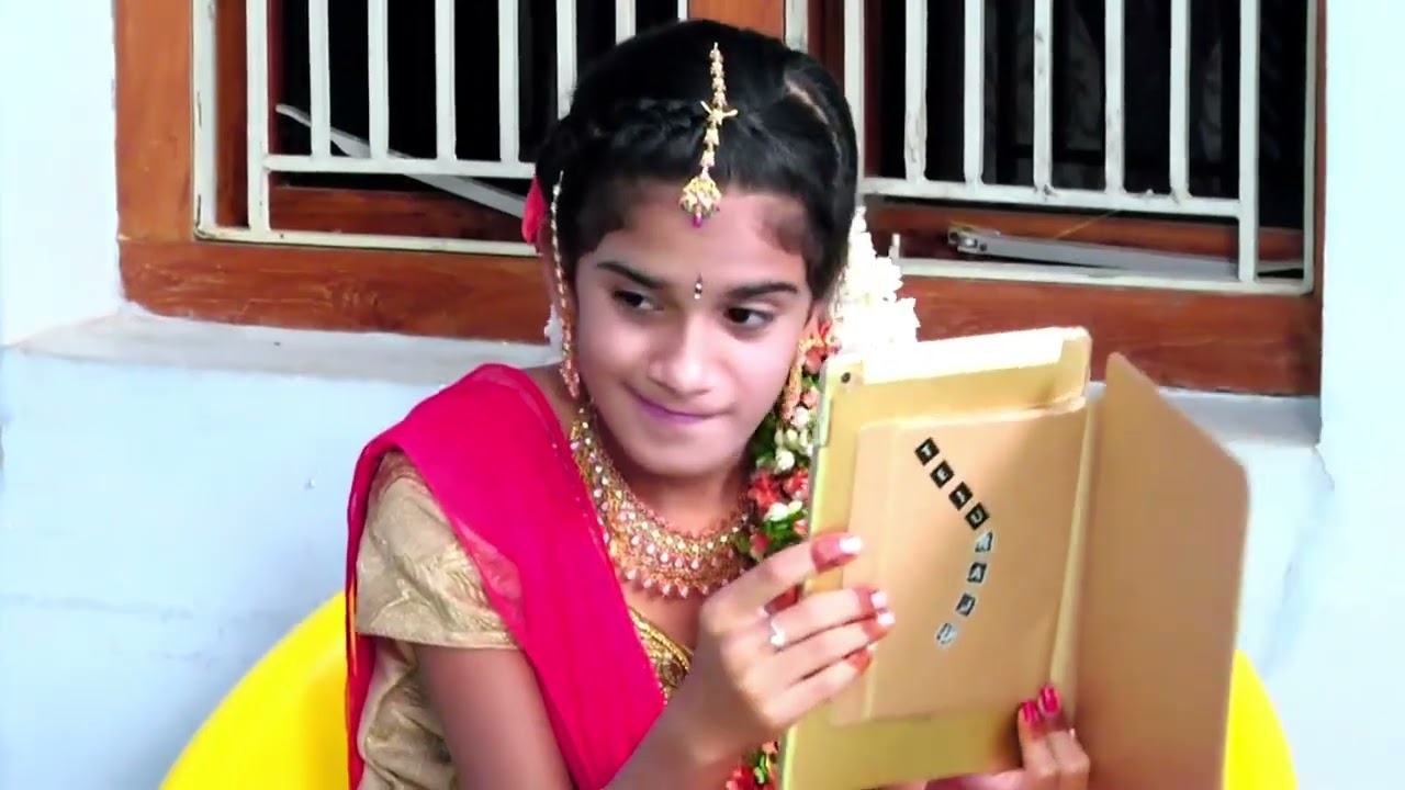 Kavya Half Saree function 