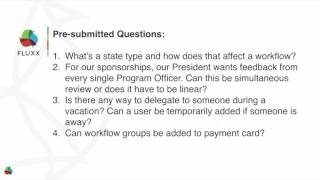 Ask a Fluxxpert Q&A Session -- Workflows