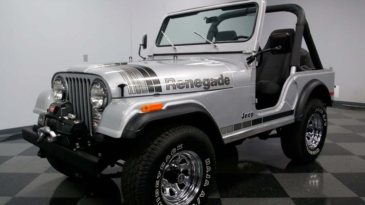 4001 Cha 1979 Jeep Cj5 Silver Anniversary