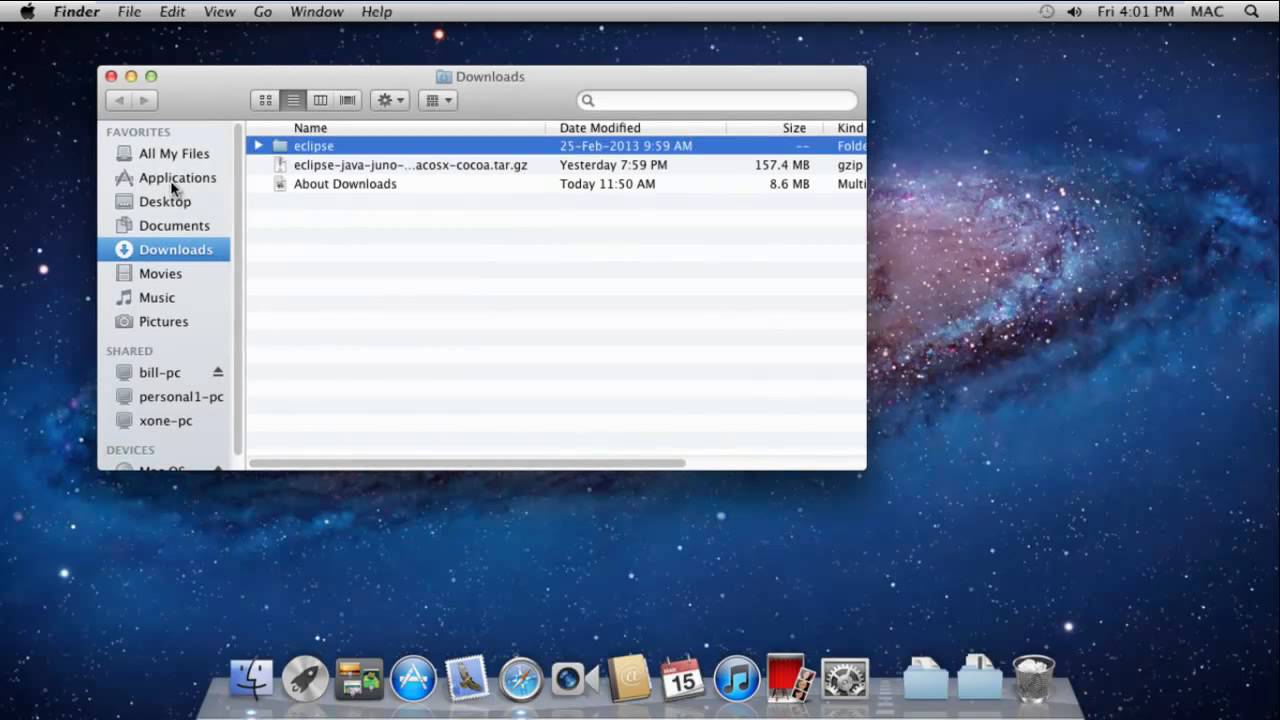 downloading eclipse on mac