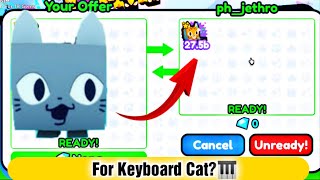 Trading EXCLUSIVE for Keyboard Cat? 😱| PET SIMULATOR X Content