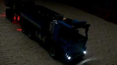 Technic 8052 Rc with trailer and lights