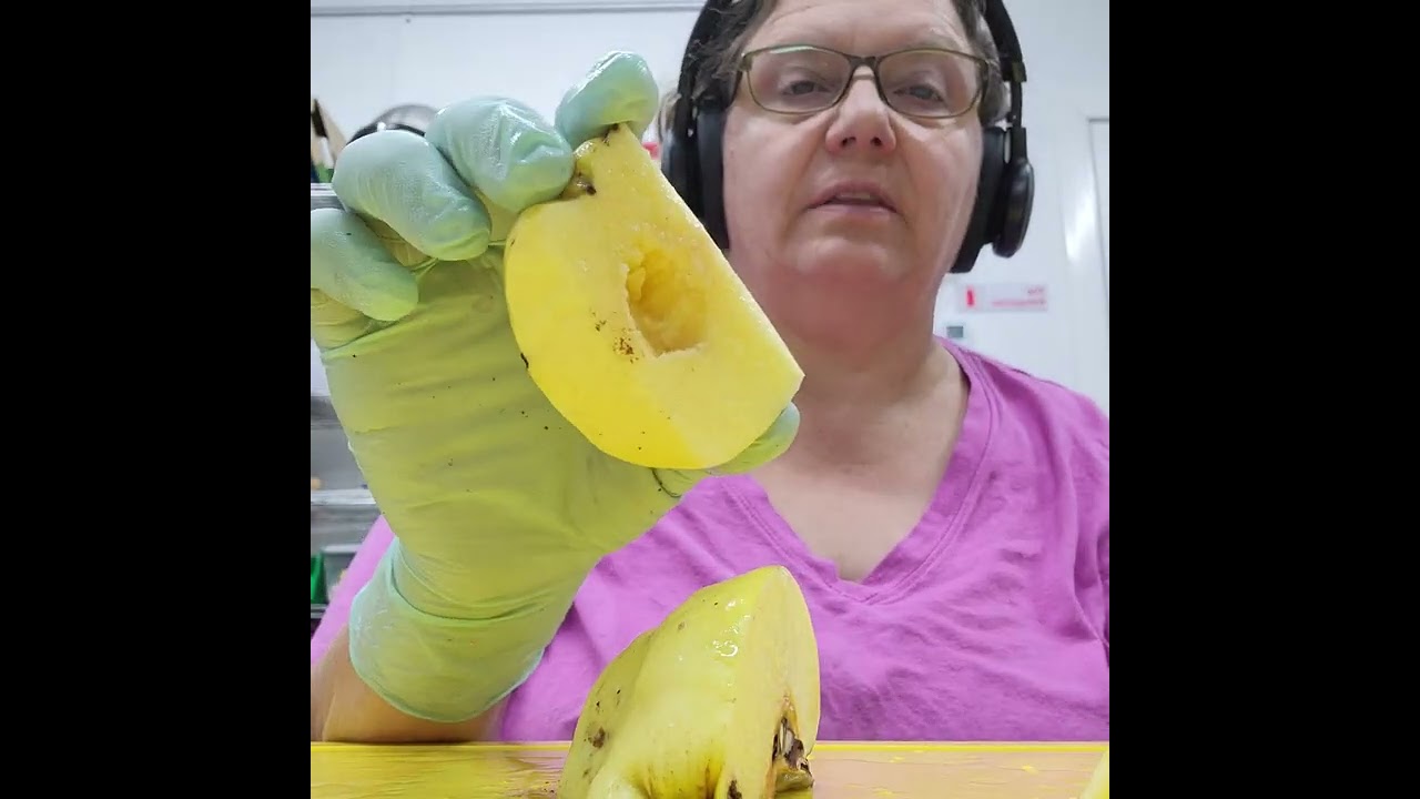 processing fresh quince