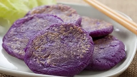 【楊桃美食網-3分鐘學做菜】紫山藥煎餅HD - 天天要聞