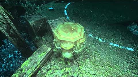 SOMA - Outside Upsilon: Ocean Floor Explore Intro, Intercom Flashback Dialogue "Fuck The Tower" PS4