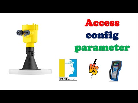 Access parameter VEGAPULS64 By PACware and HART475