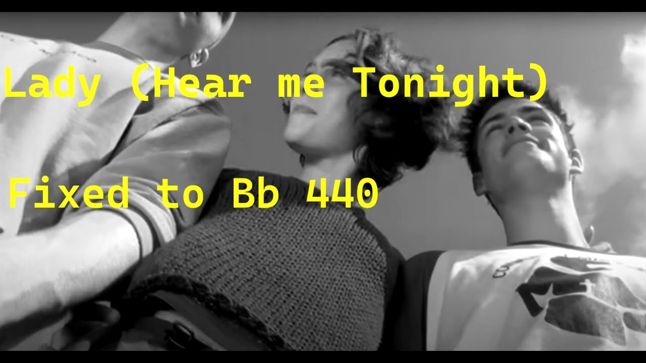 Lady (Hear Me Tonight) - Guitar Backing Track fixed to 440