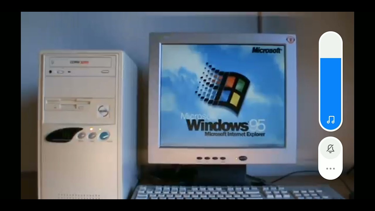 Ast Computer Windows 95 windows 95 old computer - YouTube