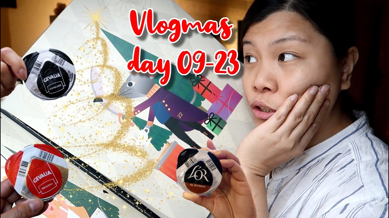 VLOGMAS DAY 9 23 MORE ON ADVENT CALENDAR TASSIMO CAPSULE ADVENT 