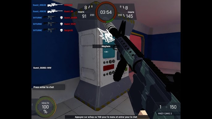 POLYBLICY - First person shooter browser game