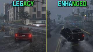 GTA 5 Legacy vs Enhanced – Texture, Lighting & Detail Comparison