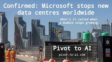 Confirmed: Microsoft stops new data centres worldwide