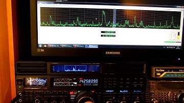 Yaesu FTDX-5000D & Afedri Sdr-Net & SpectraVue 3.23